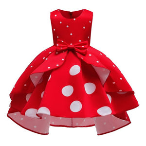 2-10 Years Teenagers princess For Girlls Dress O neck Casual girl